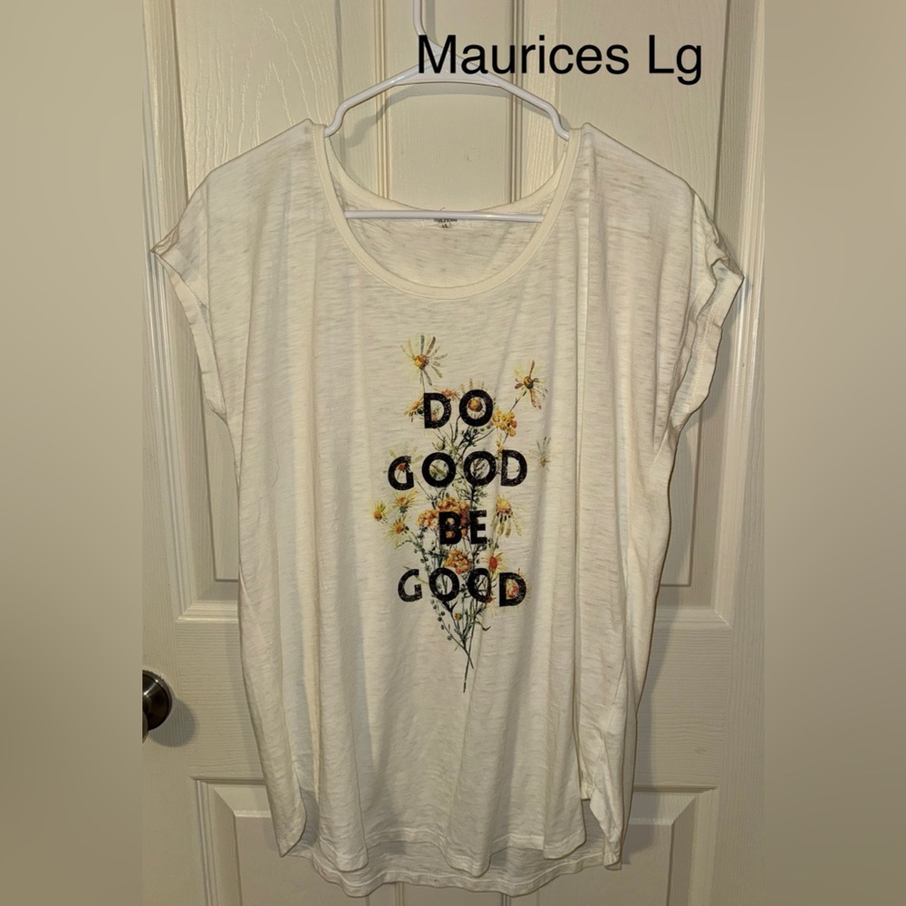 Women's White Graphic Tee